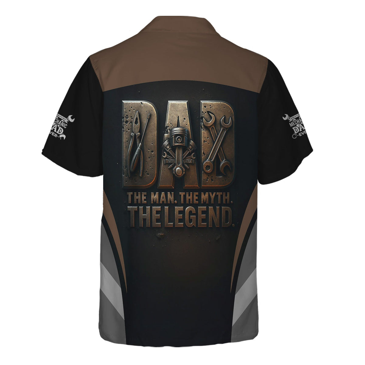 Blisscorners Personalized Mechanic Shirt, Dad The Man The Myth The Legend, Gift For Men