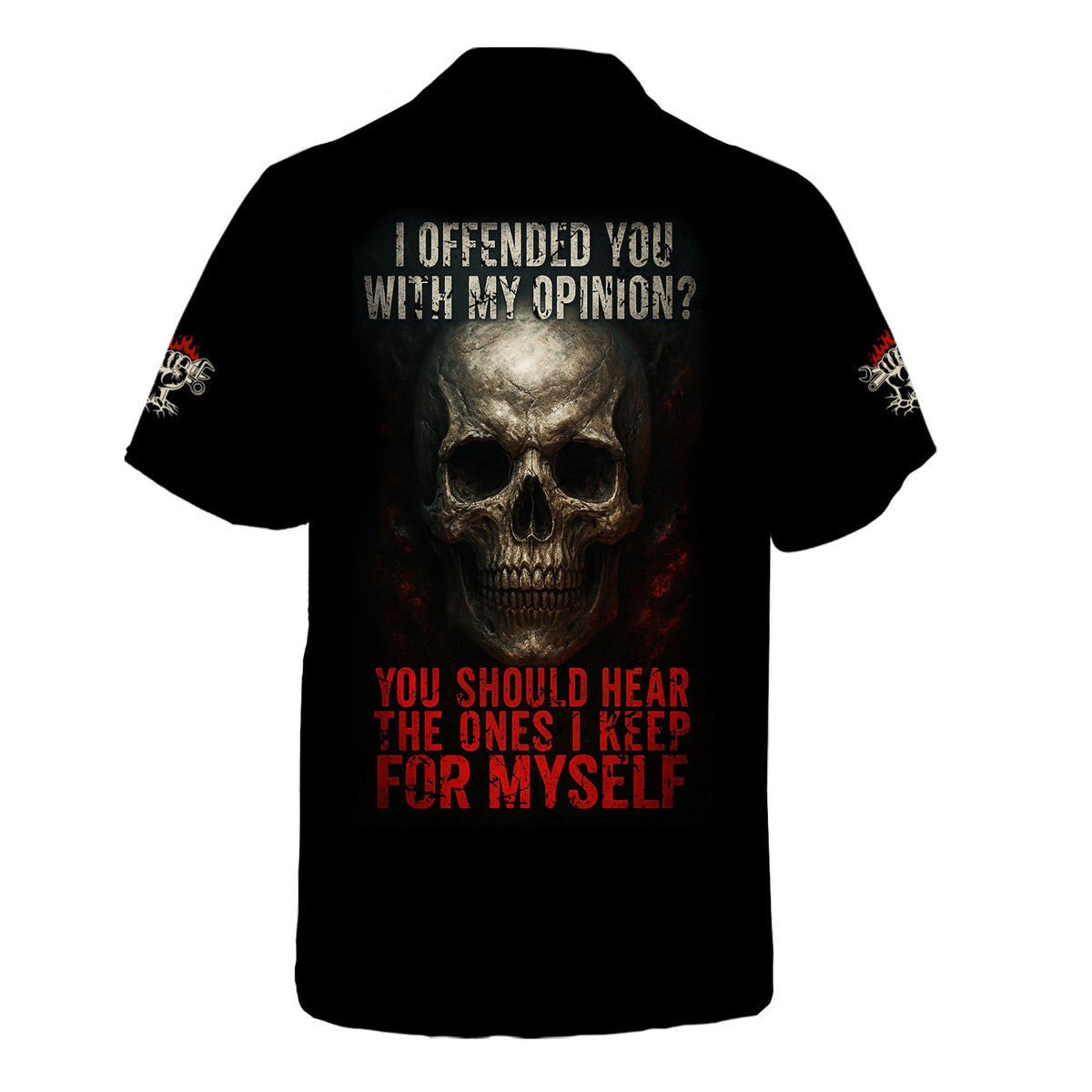 Blisscorners Custom Name Mechanic Shirt I Offended You With My Opinion You Should Hear The Ones I Keep For Myself T Shirt