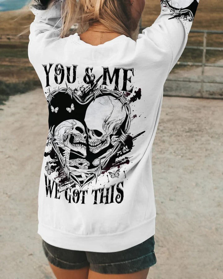 BLISSCORNERS YOU & ME WE GOT THIS COUPLE ALL OVER PRINT 2