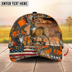 Blisscorners Cross America Hunting Deer Crack Camo Pattern Multicolor Option Personalized Cap