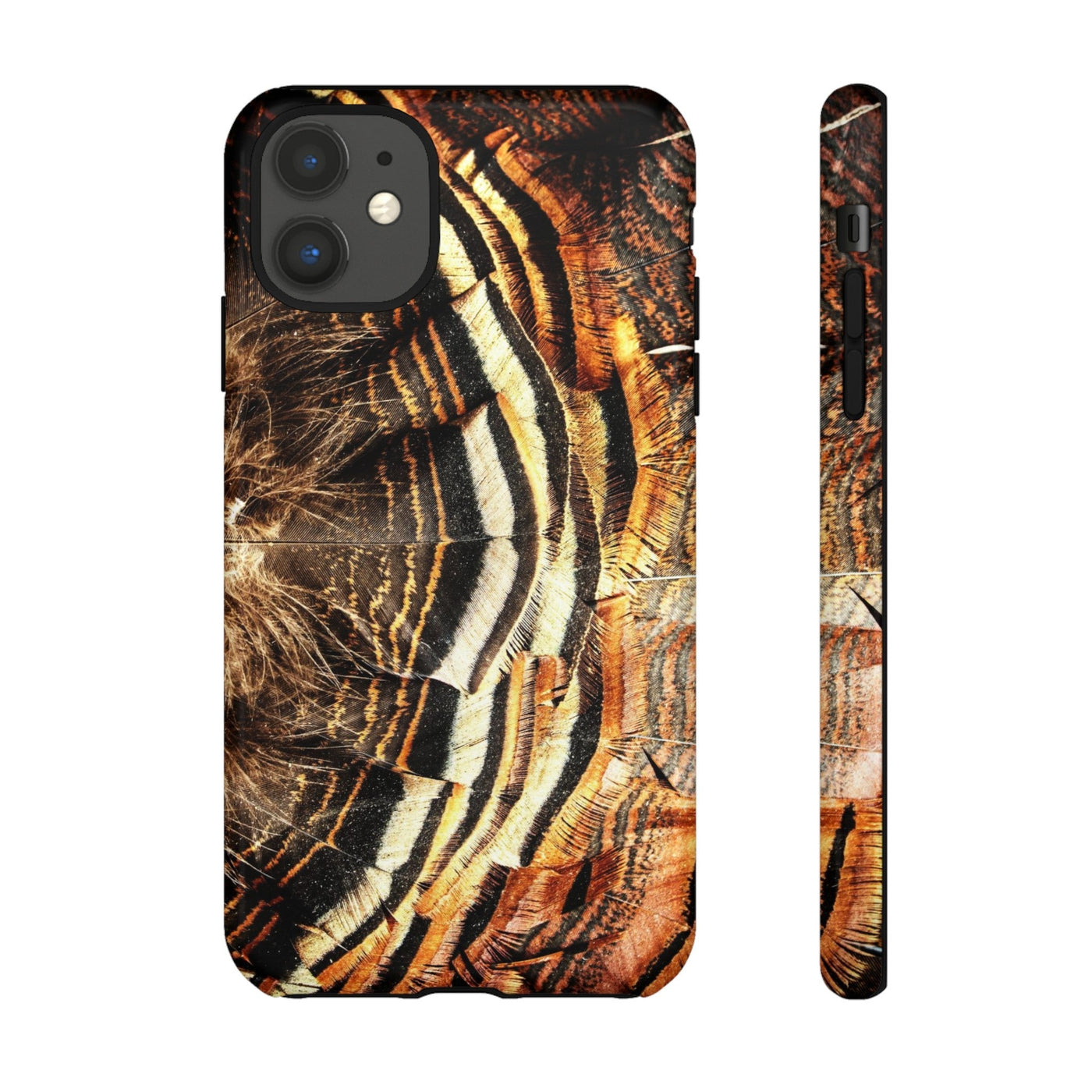 Blisscorners Turkey Tail Feathers Full Wrap Phone Case LM0812