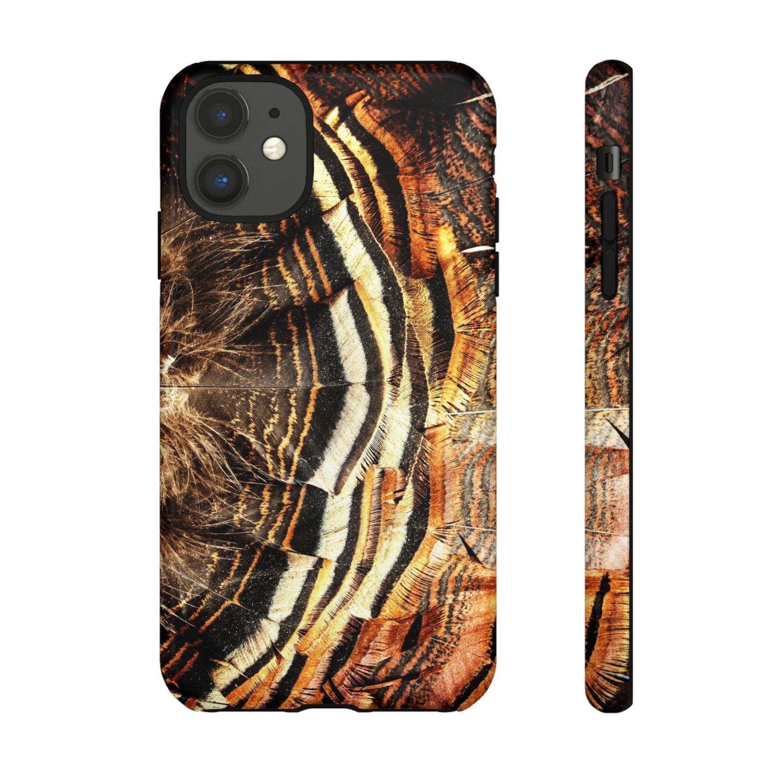 Blisscorners Turkey Tail Feathers Full Wrap Phone Case LM0812
