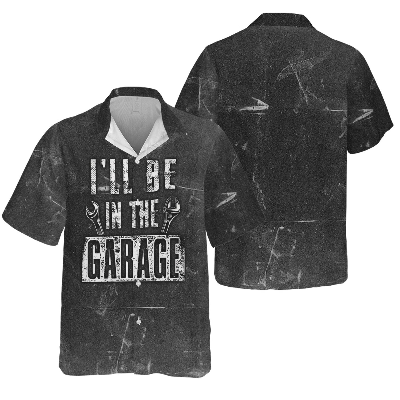 Blisscorners Vintage Mechanic Shirt I'll Be In The Garage T Shirt