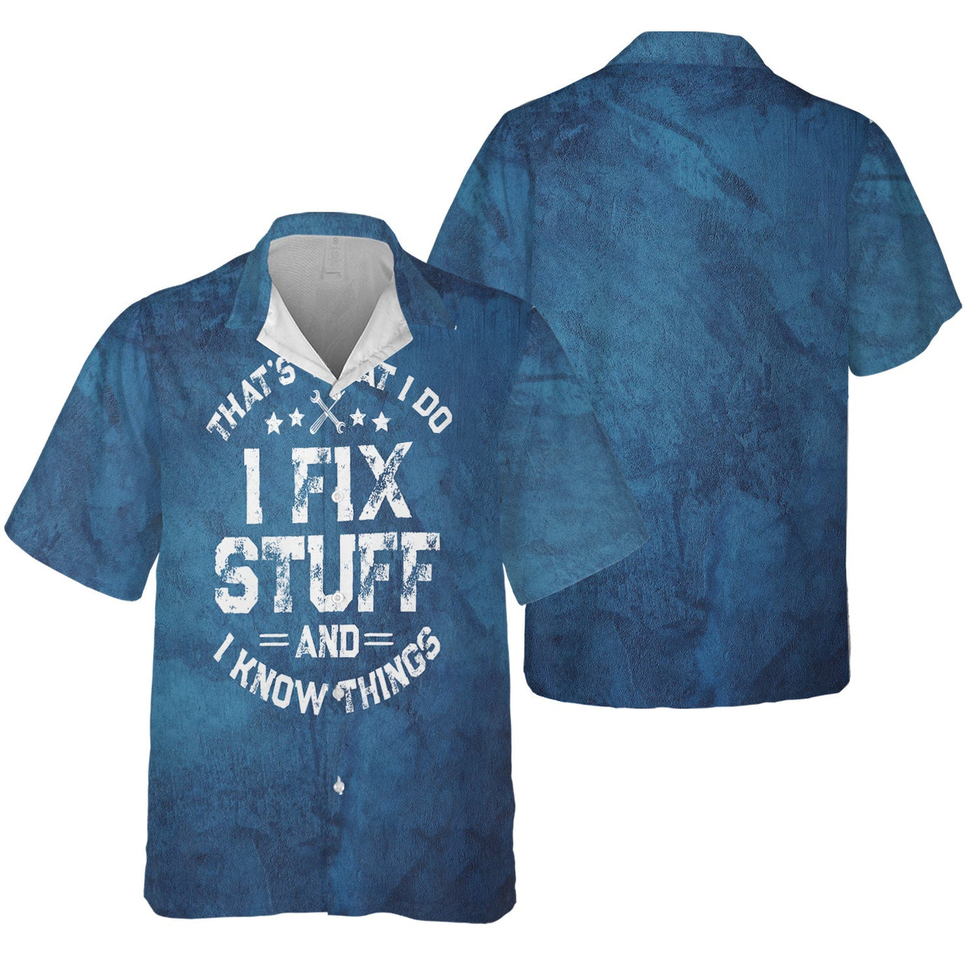 Blisscorners Vintage Mechanic Shirt That's What I Do I Fix Stuff And I Know Things T Shirt
