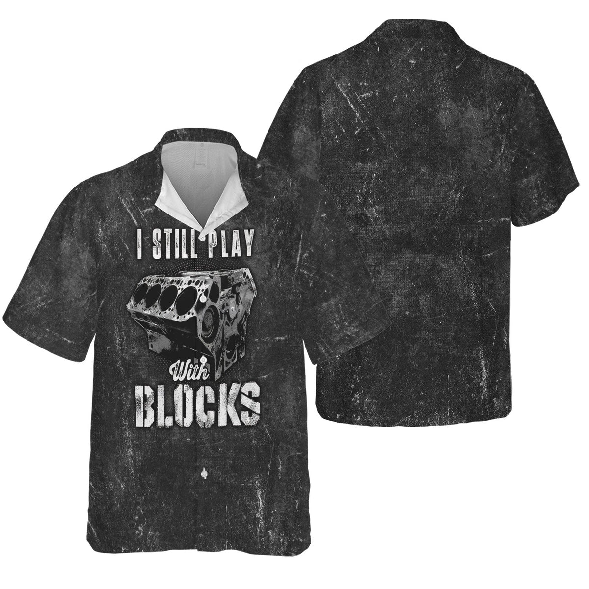Blisscorners Vintage Mechanic Shirt I Still Play With Blocks T Shirt