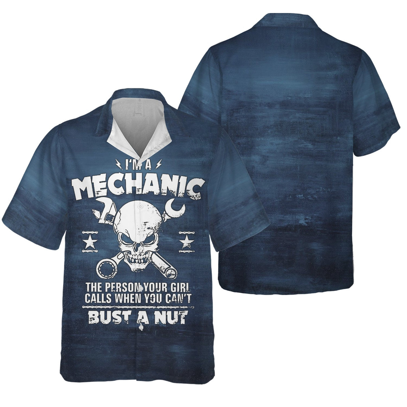 Blisscorners Vintage Mechanic Shirt I'm A Mechanic The Person Your Girl Calls When You Can't Bust a Nut T Shirt