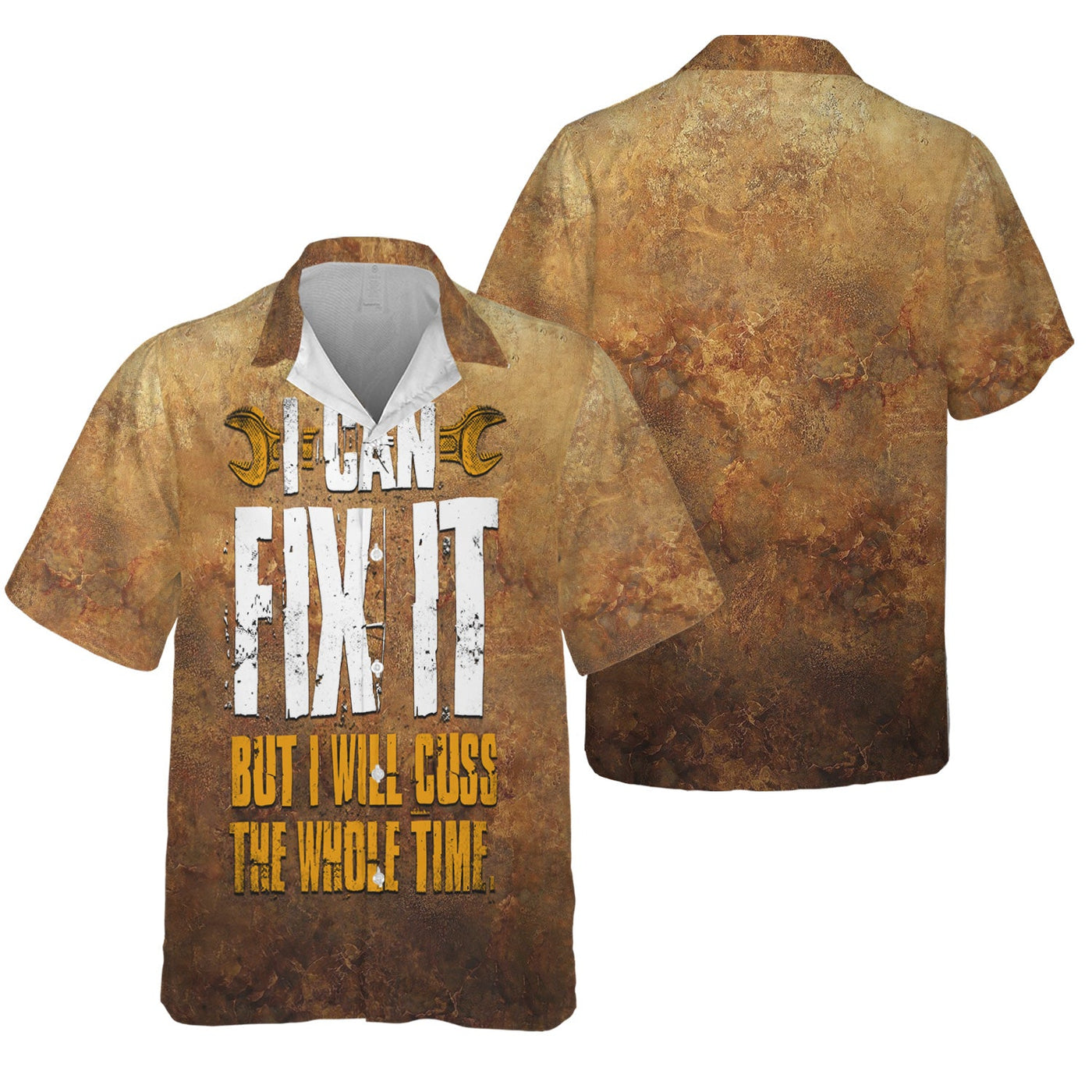 Blisscorners Vintage Mechanic Shirt I Can Fix It But I Will Cuss The Whole Time T Shirt