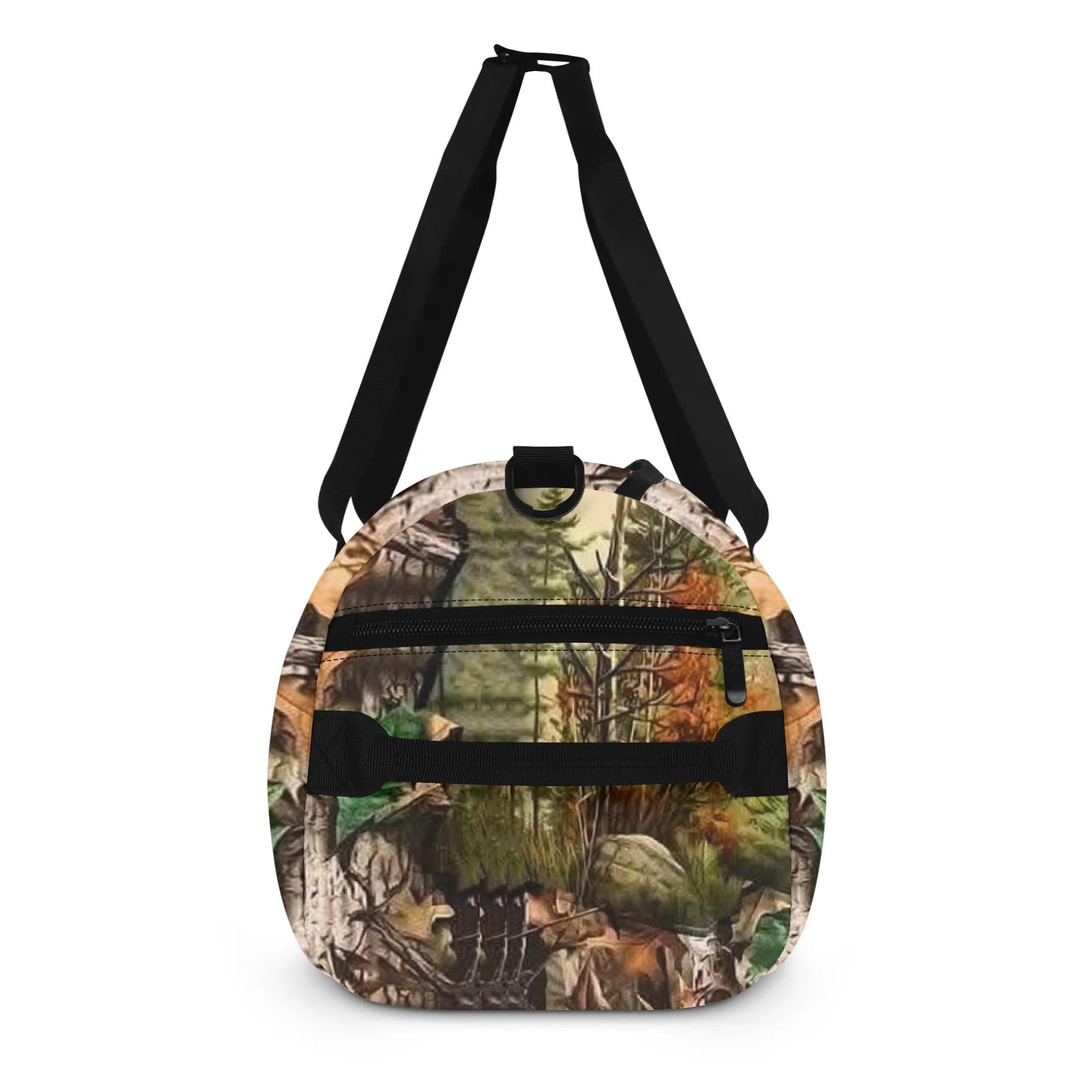 BLISSCORNERS DEER IN FOREST CAMO TRAVELLING BAG