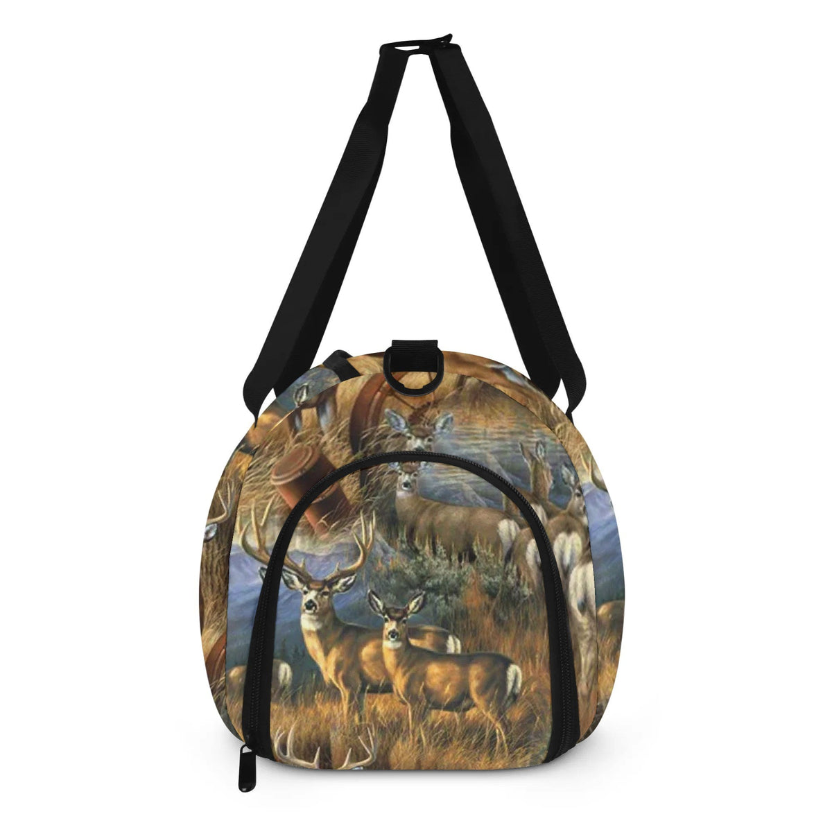 BLISSCORNERS DEER PATTERN TRAVELLING BAG