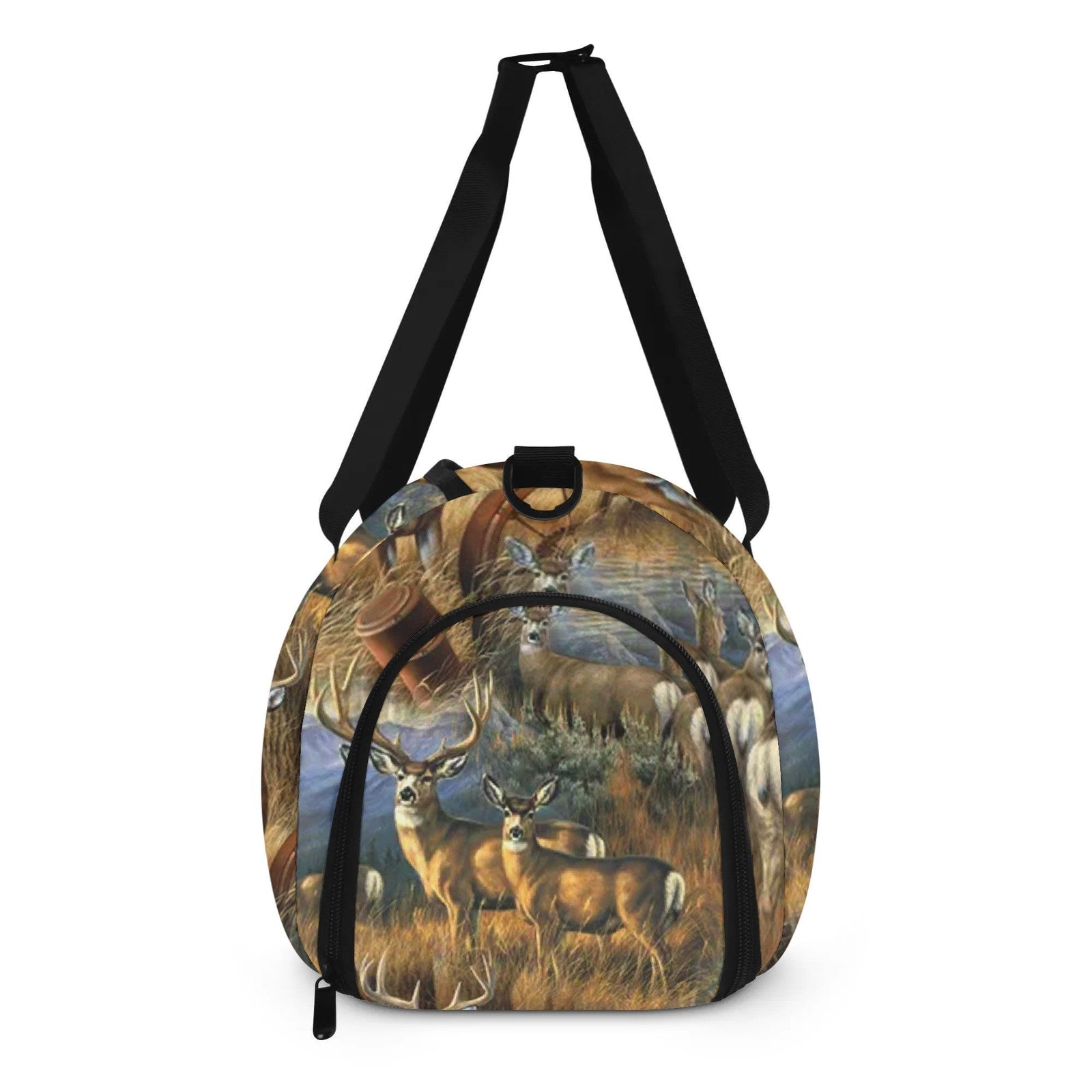 BLISSCORNERS DEER PATTERN TRAVELLING BAG