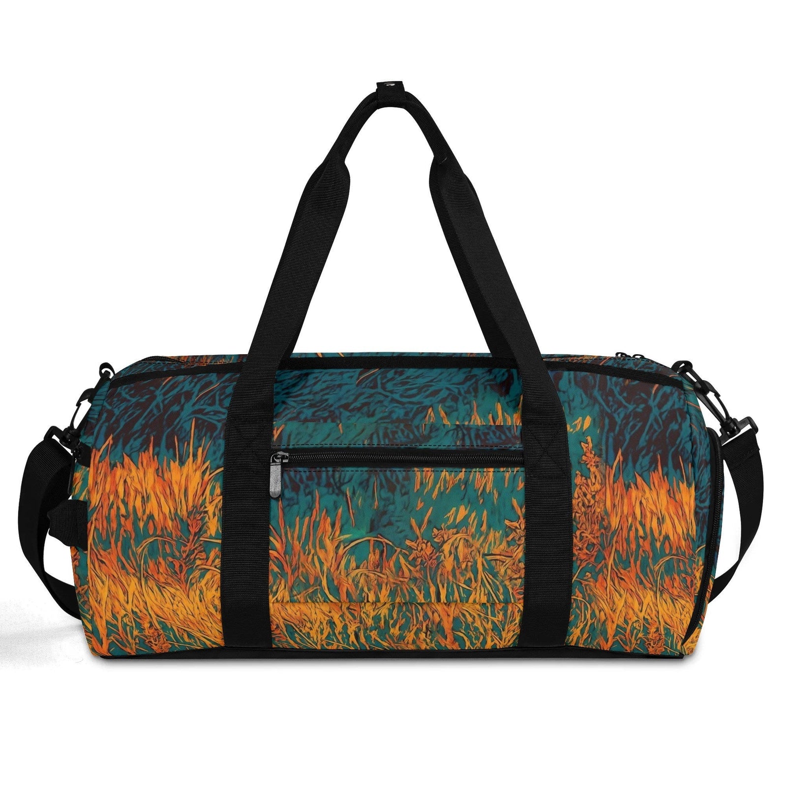 BLISSCORNERS DEER FOREST PAINTING TRAVELLING BAG