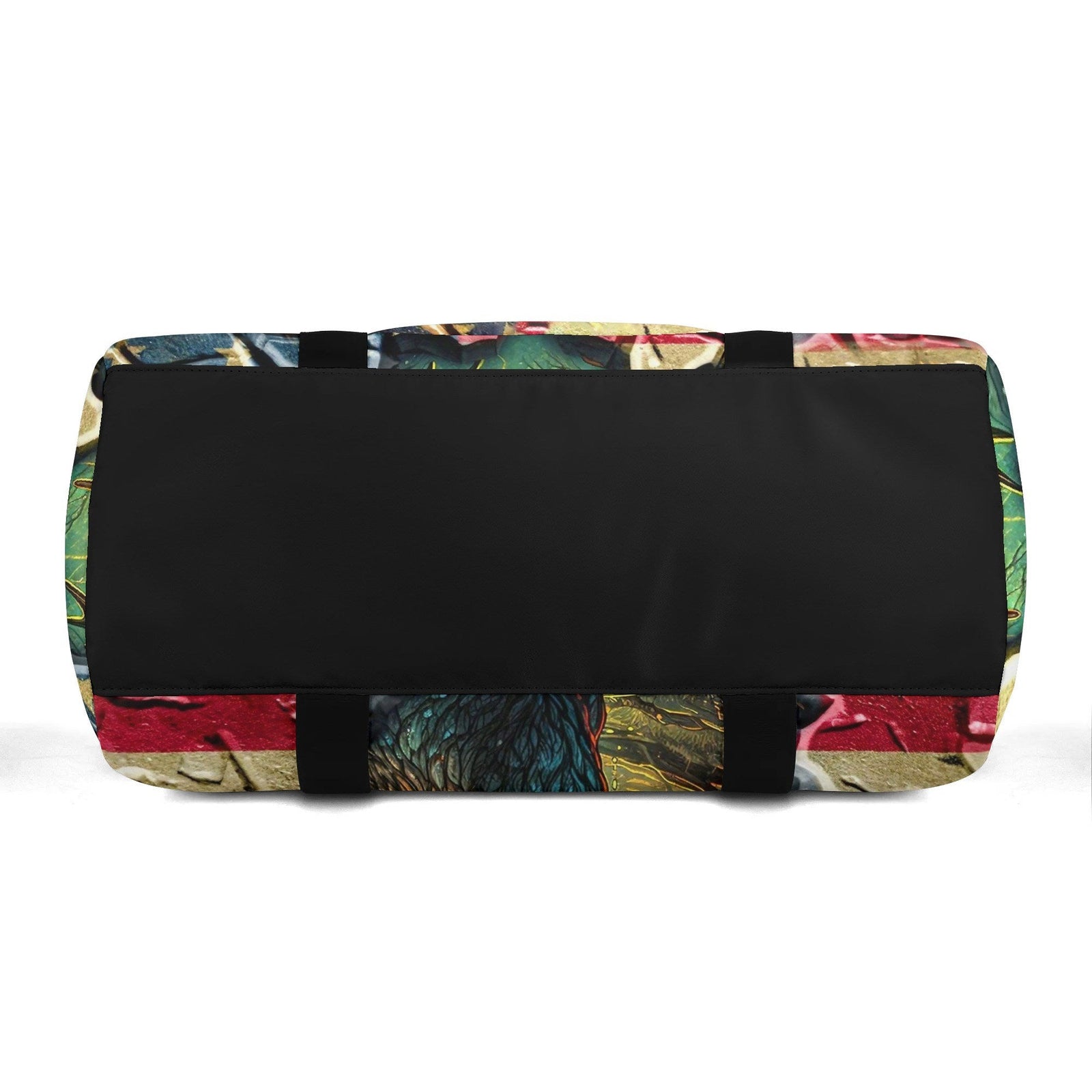 BLISSCORNERS DEER FOREST AMERICAN FLAG TRAVELLING BAG