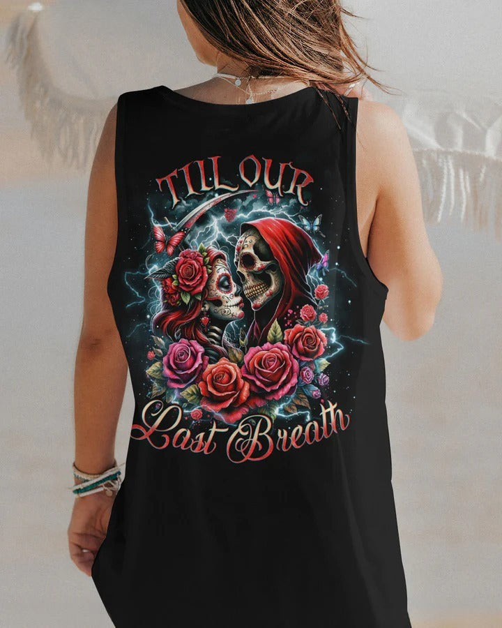 BLISSCORNERS TILL OUR LAST BREATH COUPLE SUGER SKULL ALL OVER PRINT