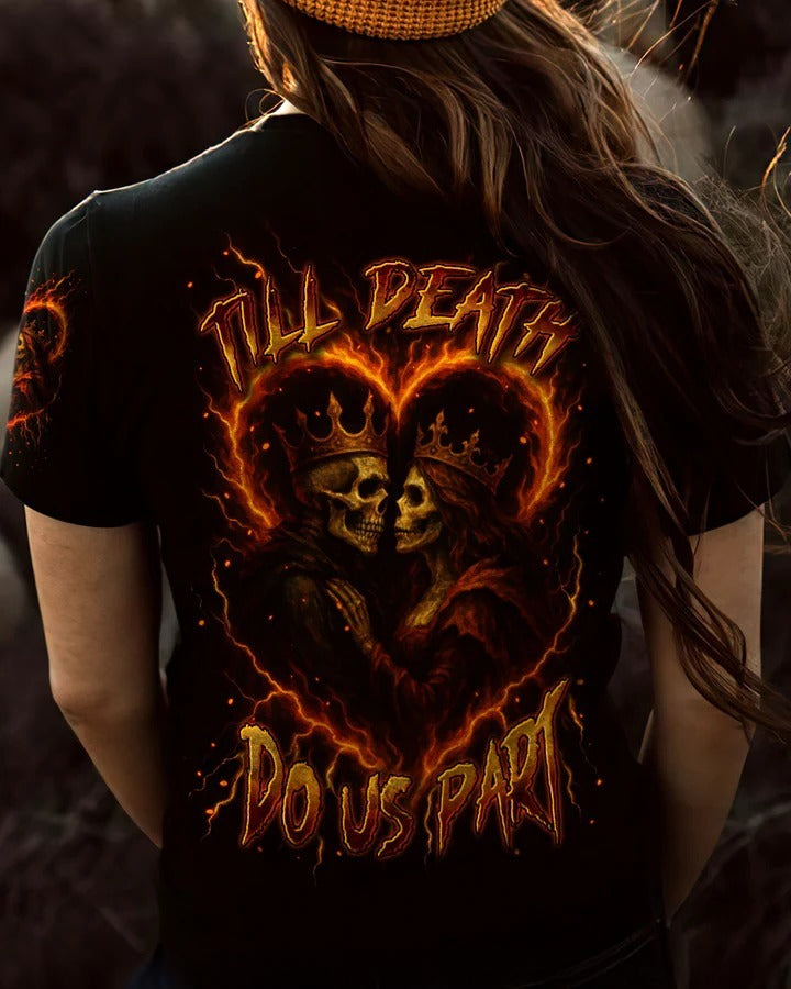 BLISSCORNERS TILL DEATH DO US PART COUPLE ALL OVER PRINT 18