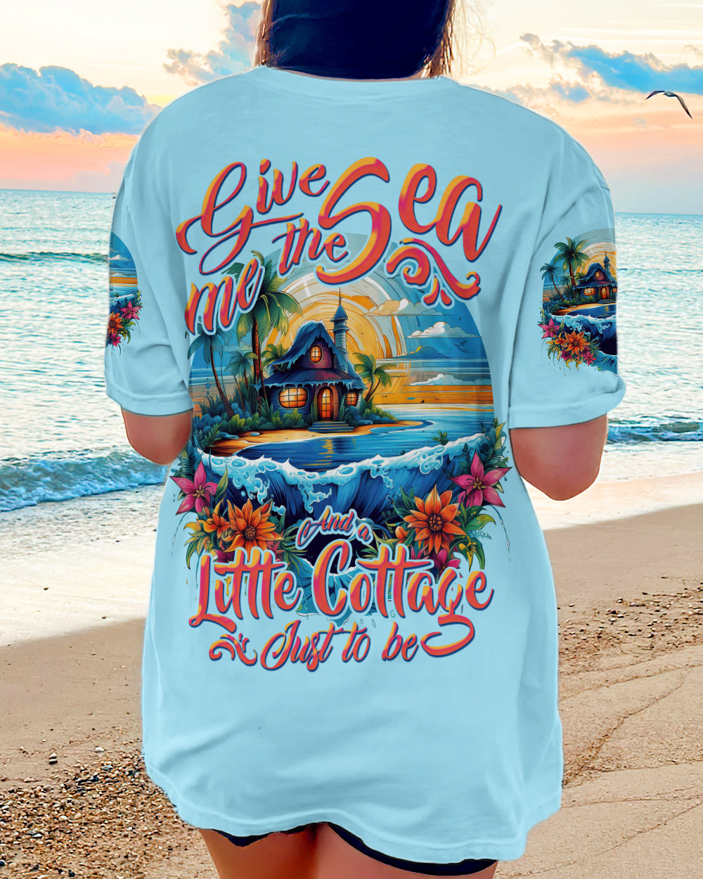 BLISSCORNERS GIVE ME THE SEA ALL OVER PRINT