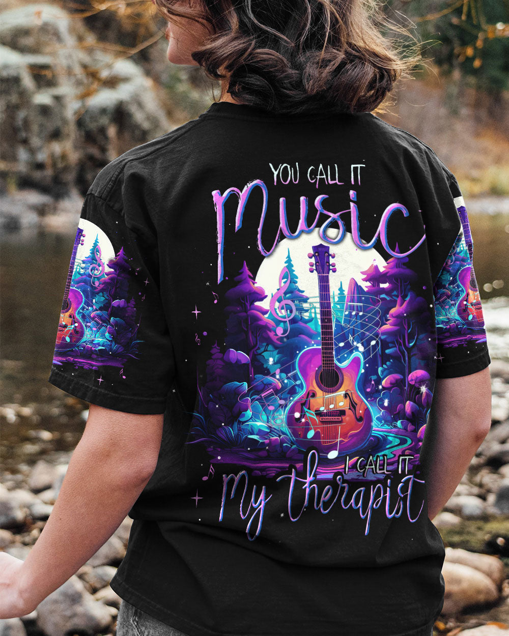 BLISSCORNERS YOU CALL IT MUSIC GUITAR ALL OVER PRINT