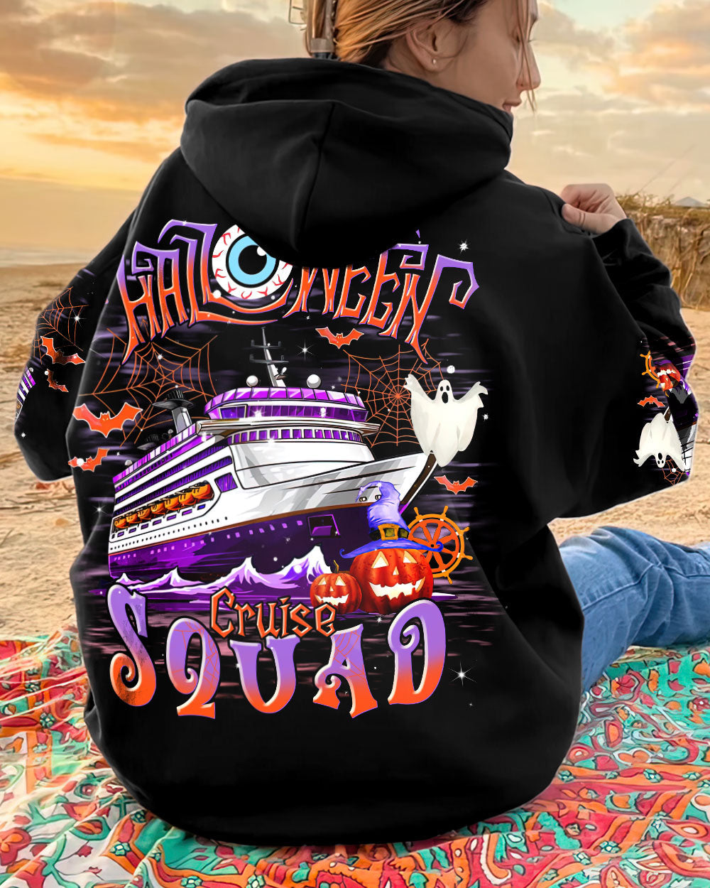 BLISSCORNERS HALLOWEEN CRUISE SQUAD ALL OVER PRINT