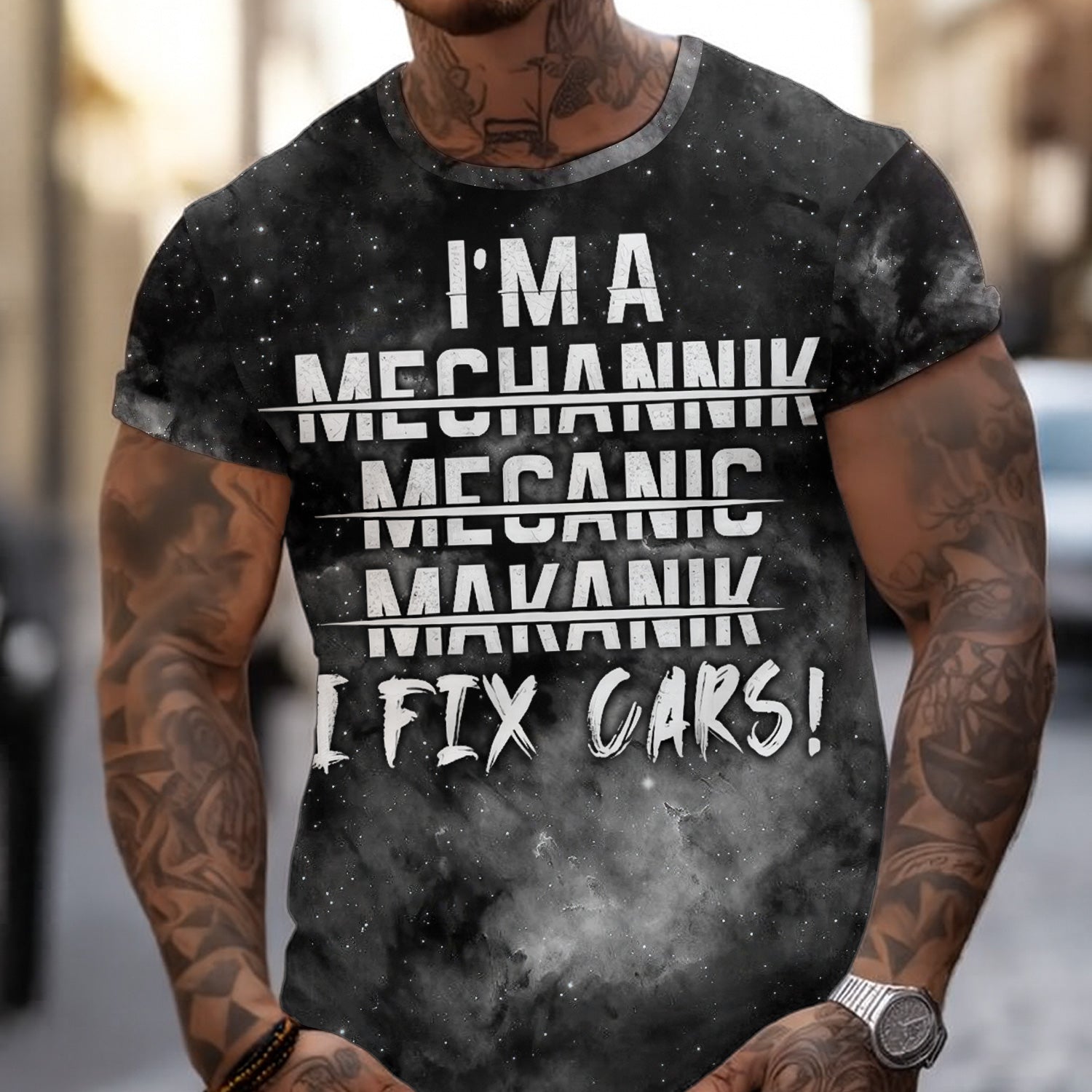 Blisscorners Vintage Mechanic Shirt I'm A Mechanic I Fix Cars T Shirt