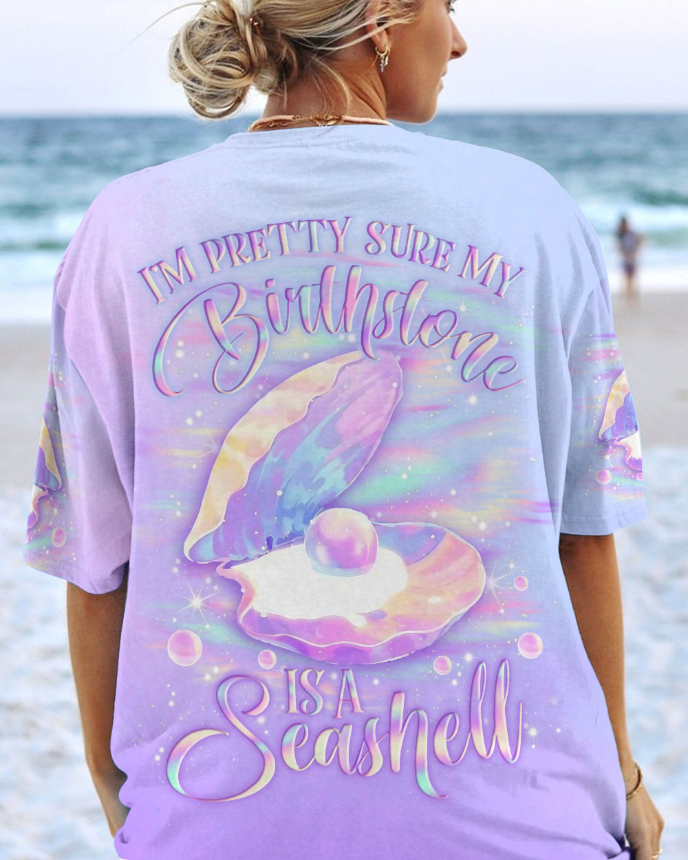 BLISSCORNERS I'M PRETTY SURE MY BIRTHSTONE IS A SEASHELL ALL OVER PRINT