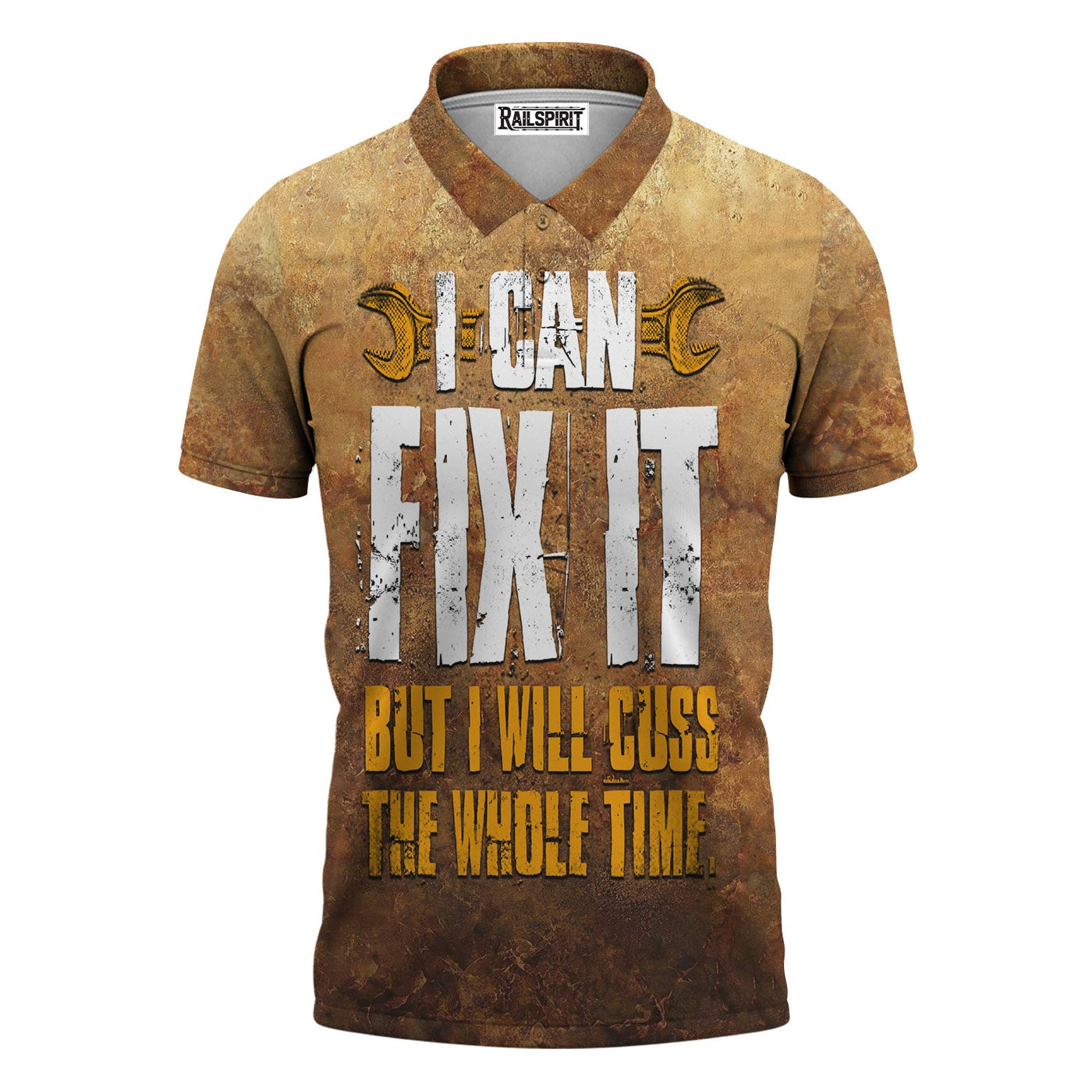 Blisscorners Vintage Mechanic Shirt I Can Fix It But I Will Cuss The Whole Time T Shirt