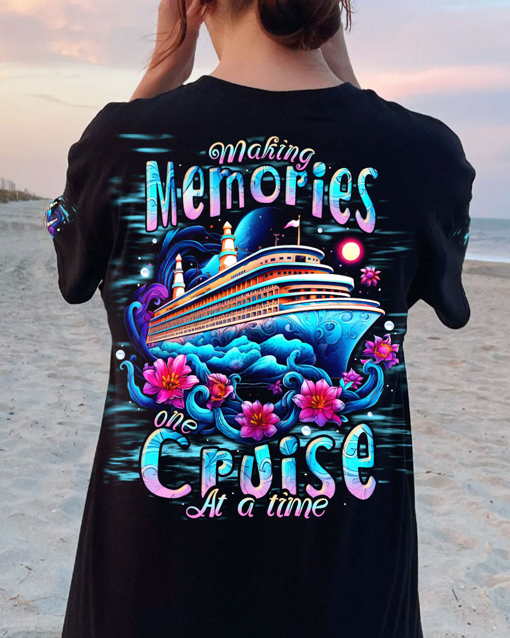 BLISSCORNERS MAKE MEMORIES ONE CRUISE ALL OVER PRINT