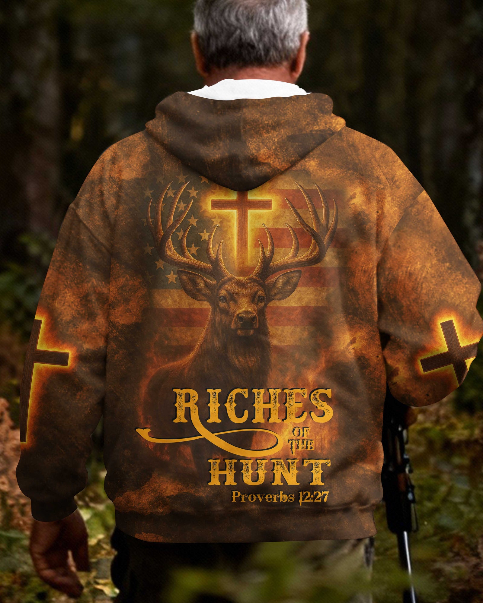 Blisscorners Riches Of The Hunt Shirt, Personalized Hunting 3D Shirt