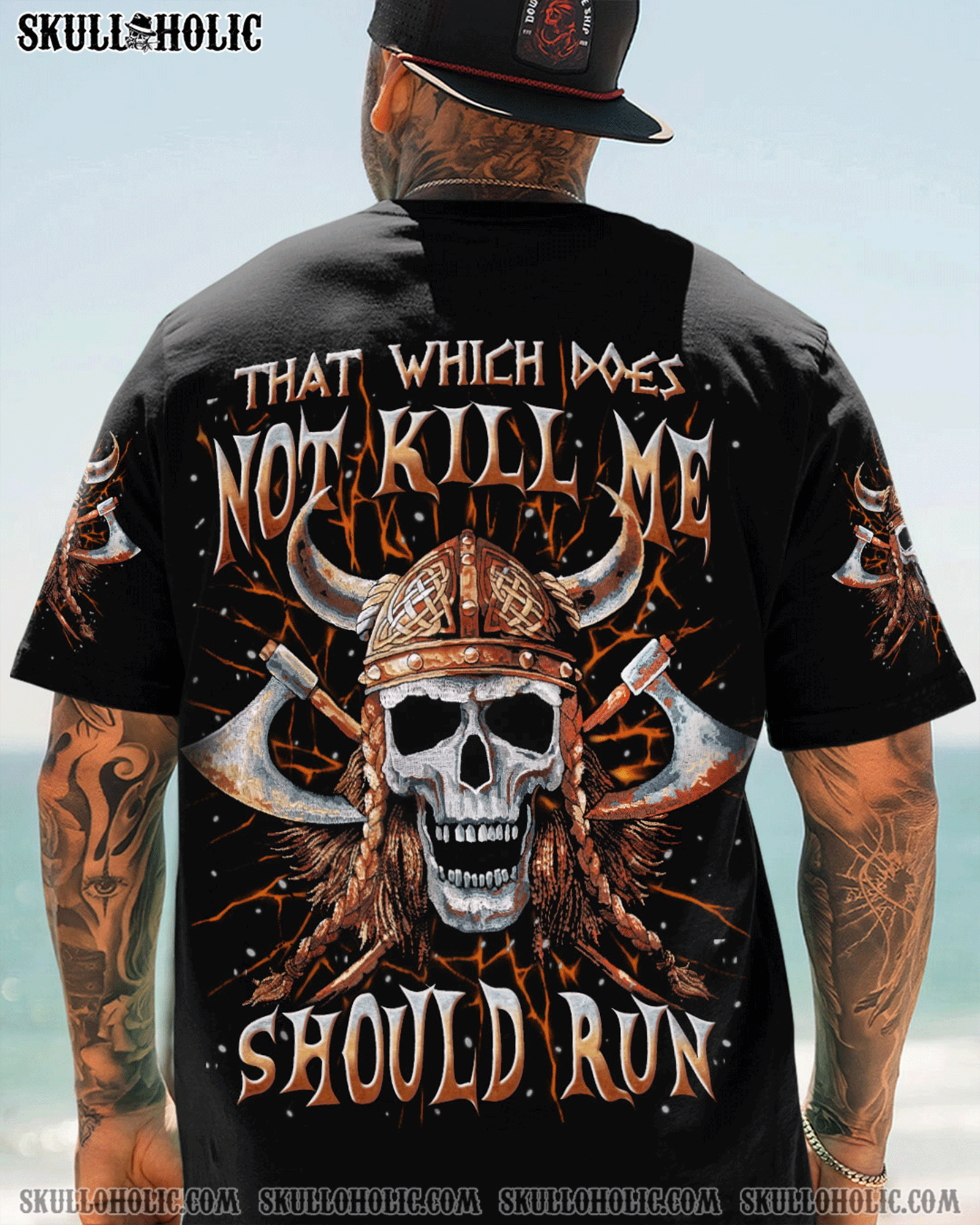 BLISSCORNERS THAT WHICH DOES NOT KILL ME SHOULD RUN ALL OVER PRINT