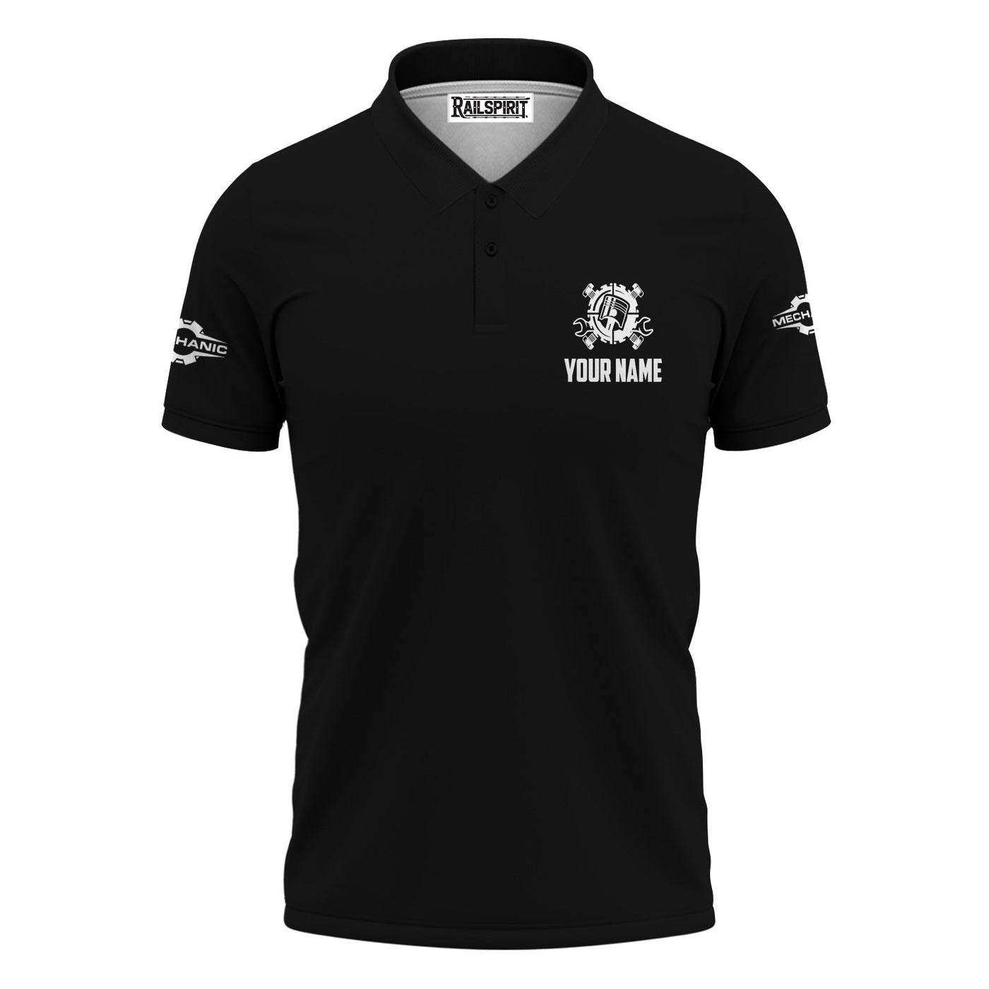 Blisscorners Personalized Mechanic Shirt, High School Dropout Fixing What Your Bachelor's Degree Couldn't Design, Gift For Men