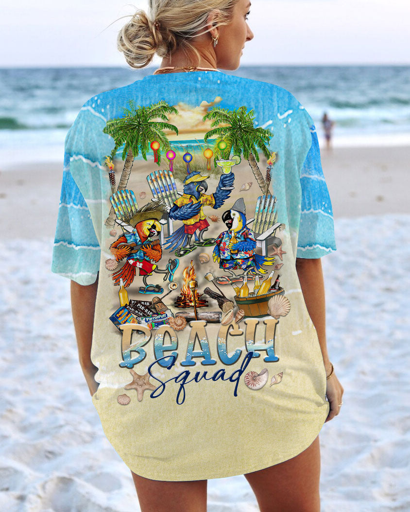 BLISSCORNERS BEACH SQUAD PARROT ALL OVER PRINT
