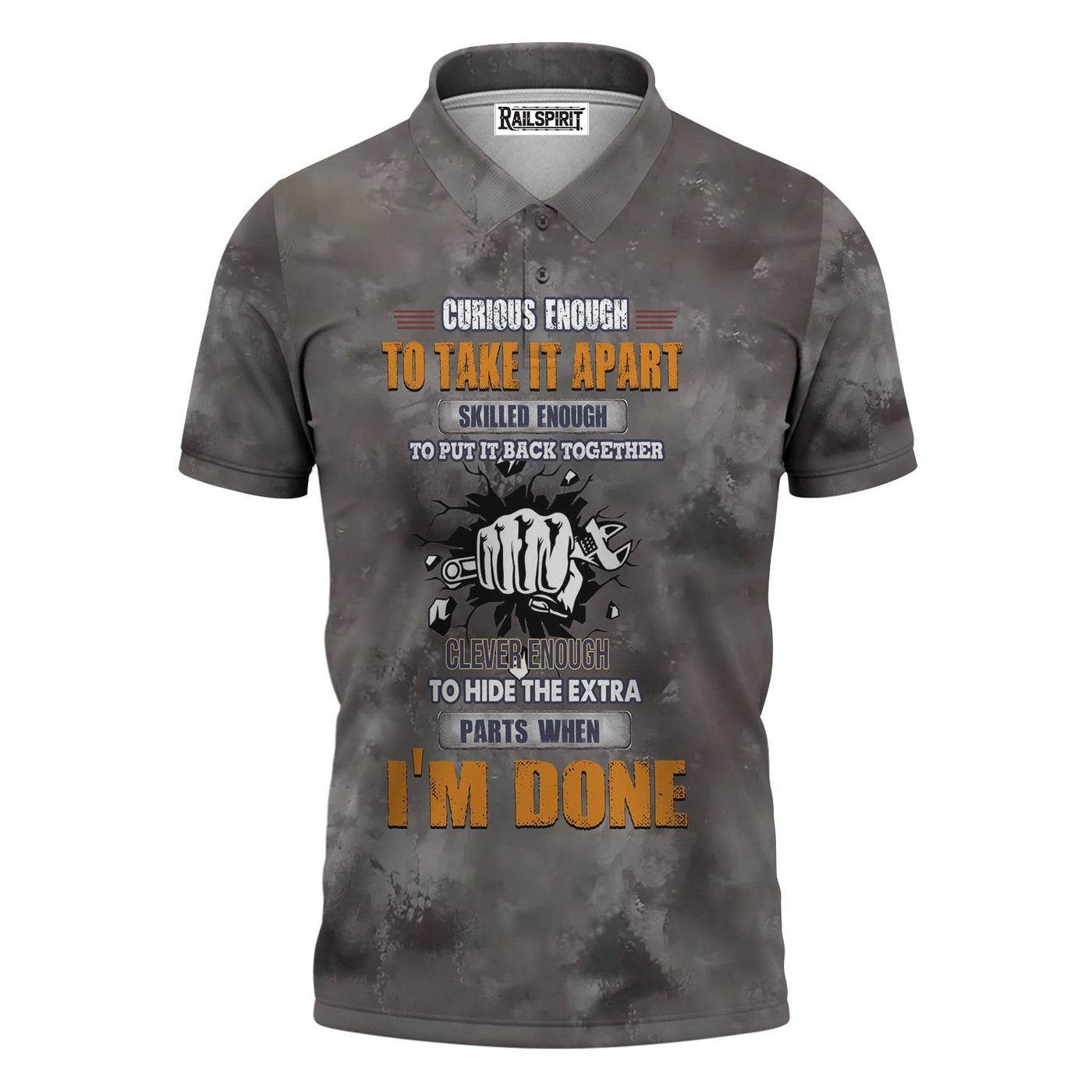 Blisscorners Vintage Mechanic Shirt Curious Enough To Take It Apart Skilled Enough To Put It Back Together T Shirt