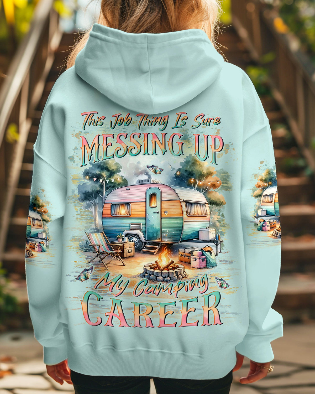 BLISSCORNERS MY CAMPING CAREER ALL OVER PRINT