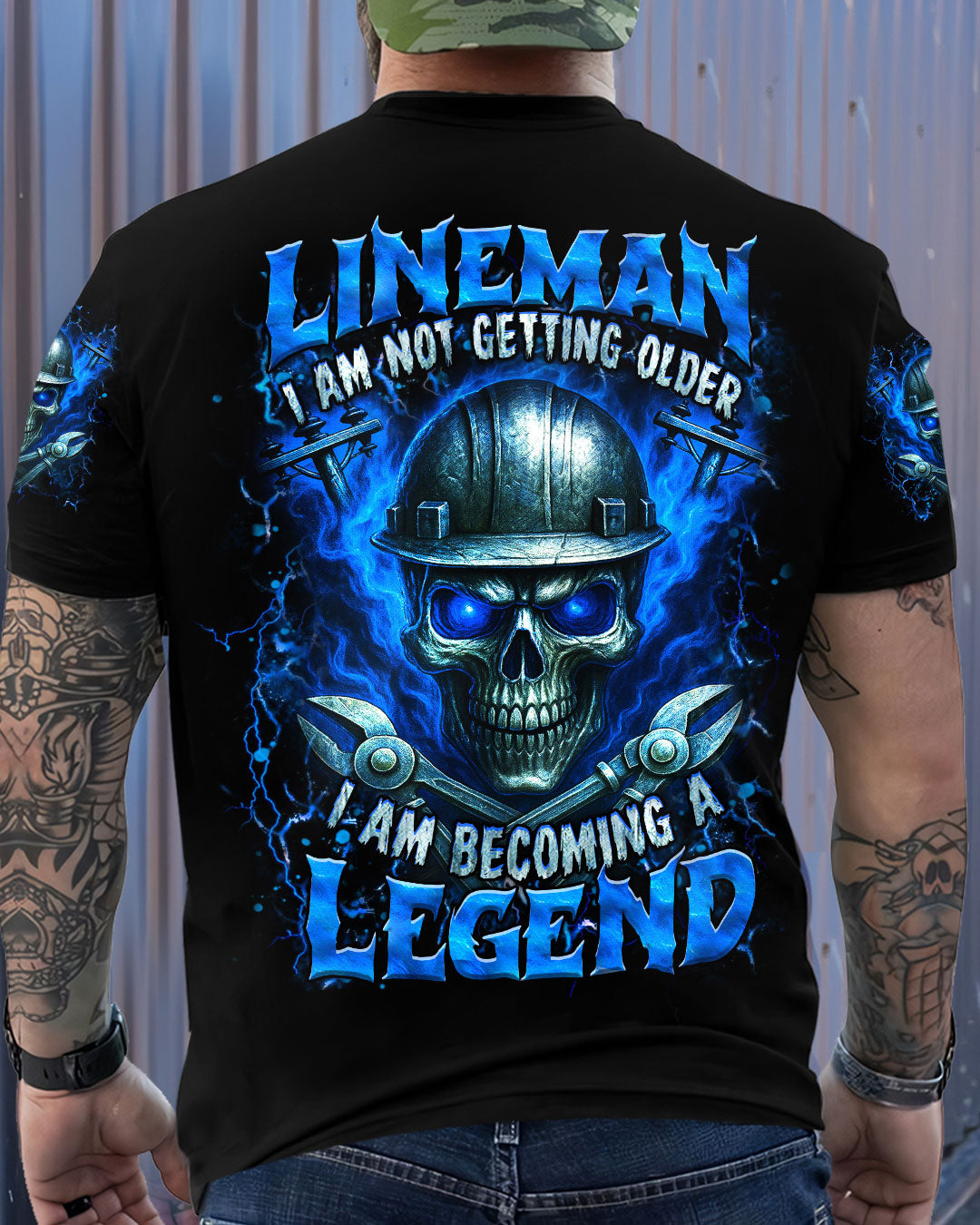 BLISSCORNERS IF YOU DON'T LIKE TRUCKERS SKULL ALL OVER PRINT
