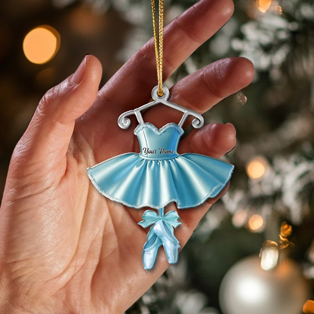Blisscorners Ballet, Home Decor, Christmas Ornament, Personalized Ornament2D Flat LM2111
