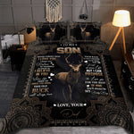 Blisscorners To My Son Hunting Blanket