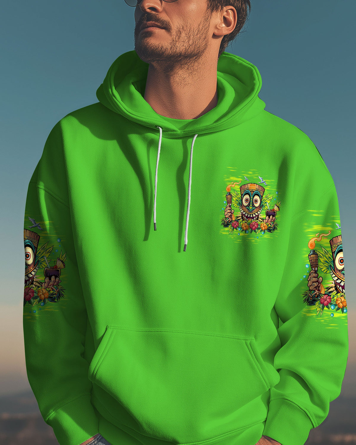 BLISSCORNERS LIVING ON TIKI TIME ALL OVER PRINT