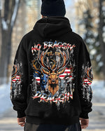 BLISSCORNERS NO BRAGGING UNTIL YOU'REDRAGGING HUNTING ALL OVER PRINT