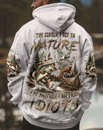 BLISSCORNERS THE CLOSER I GET TO NATURE HUNTING FISHING ALL OVER PRINT