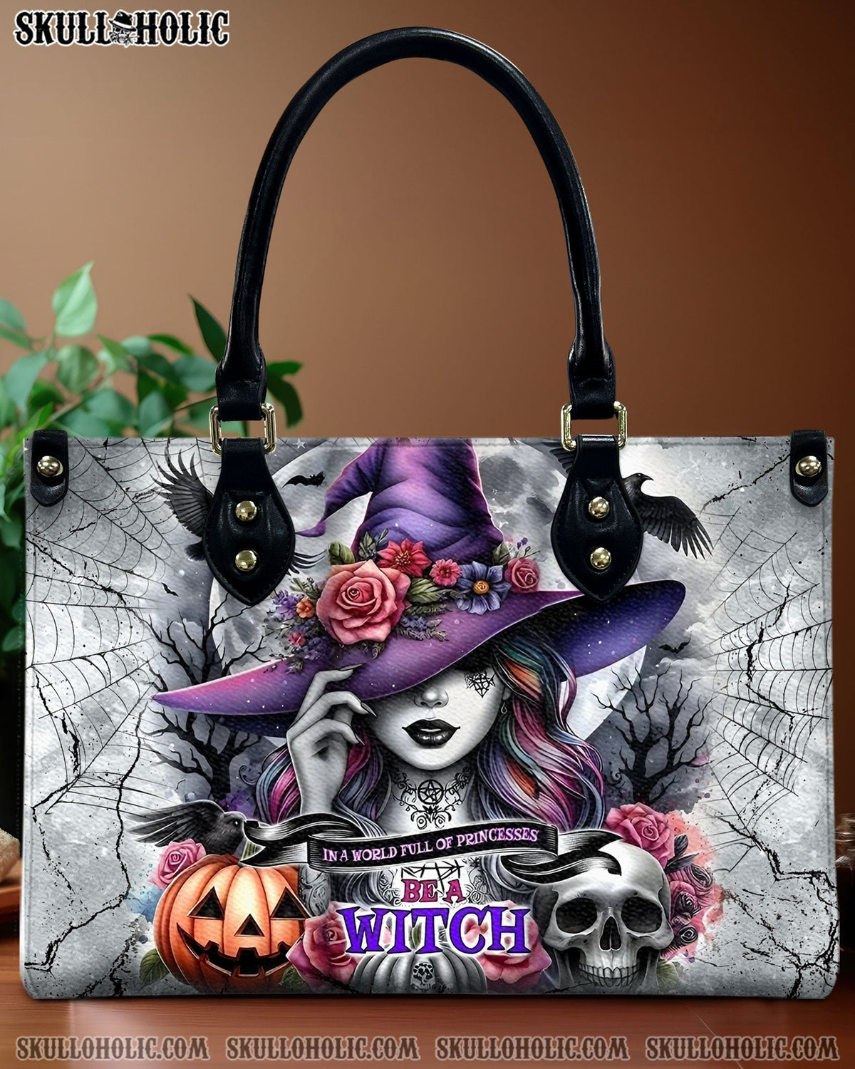BLISSCORNERS BE A WITCH LEATHER HANDBAG