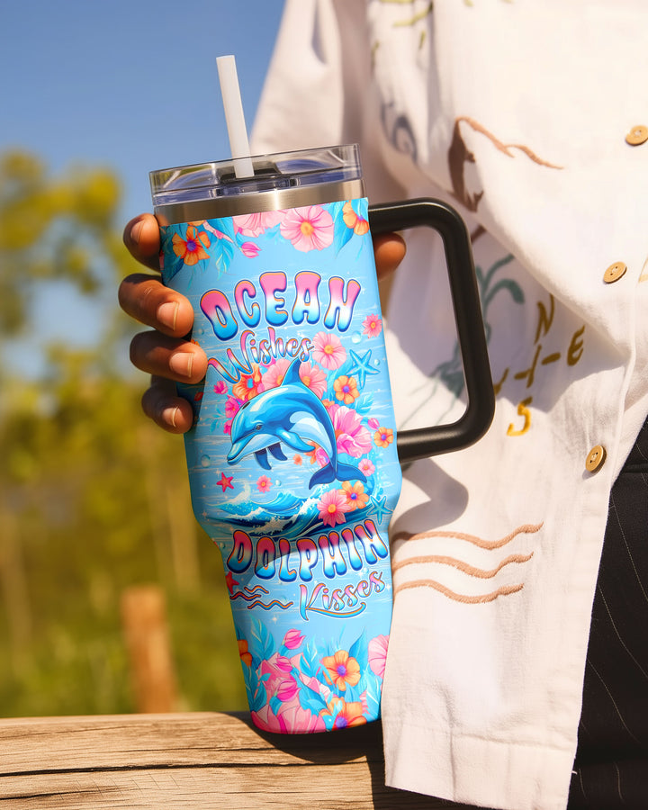 BLISSCORNERS OCEAN WISHES DOLPHIN KISSES TUMBLER - YHHN1709254
