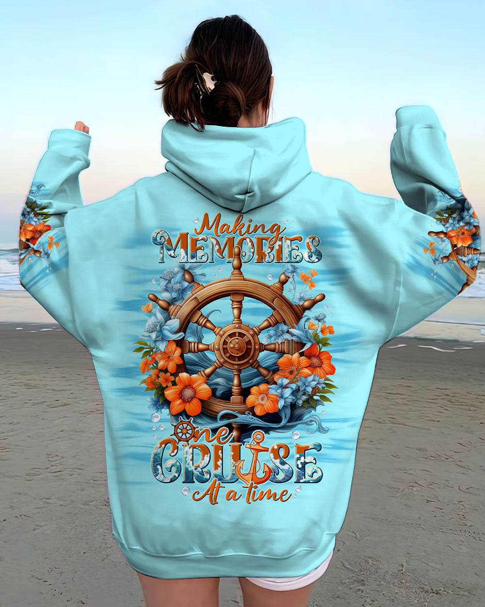 BLISSCORNERS MAKING MEMORIES ONE CRUISE WHEEL ALL OVER PRINT