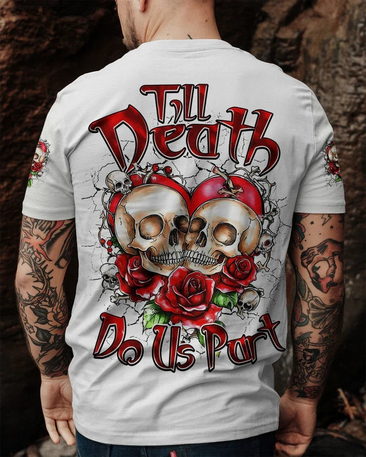 Blisscorners TILL DEATH DO US PART COUPLE ALL OVER PRINT 1