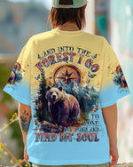 BLISSCORNERS AND INTO THE FOREST I GO BEAR ALL OVER PRINT