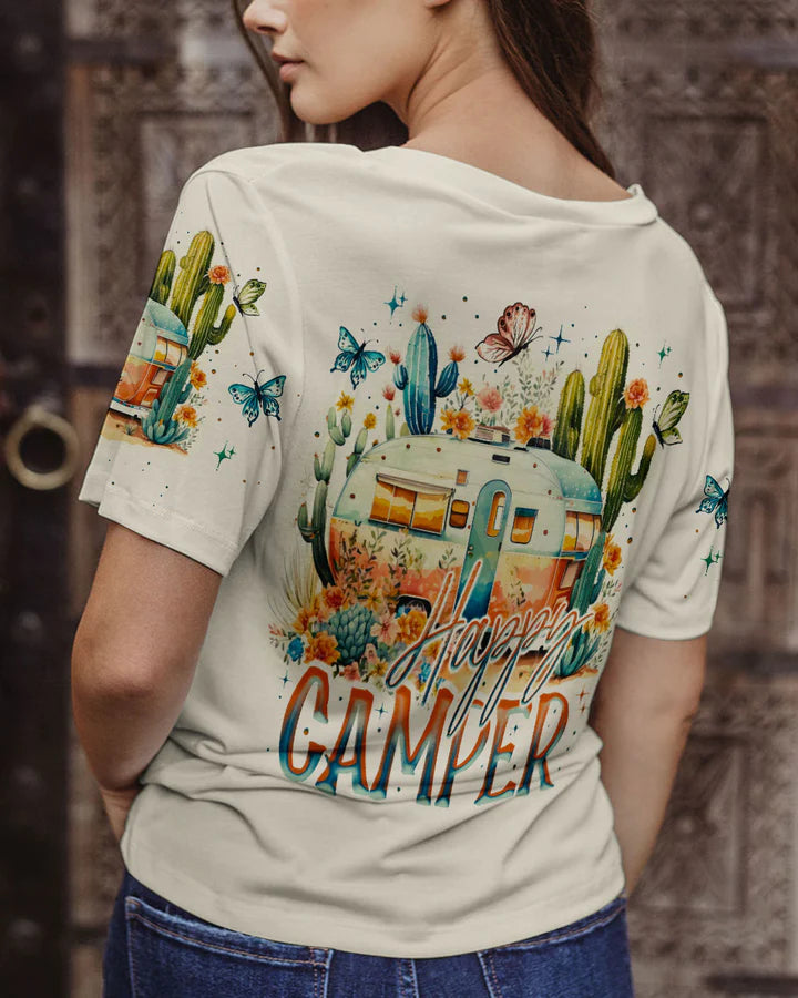 BLISSCORNERS HAPPY CAMPER ALL OVER PRINT