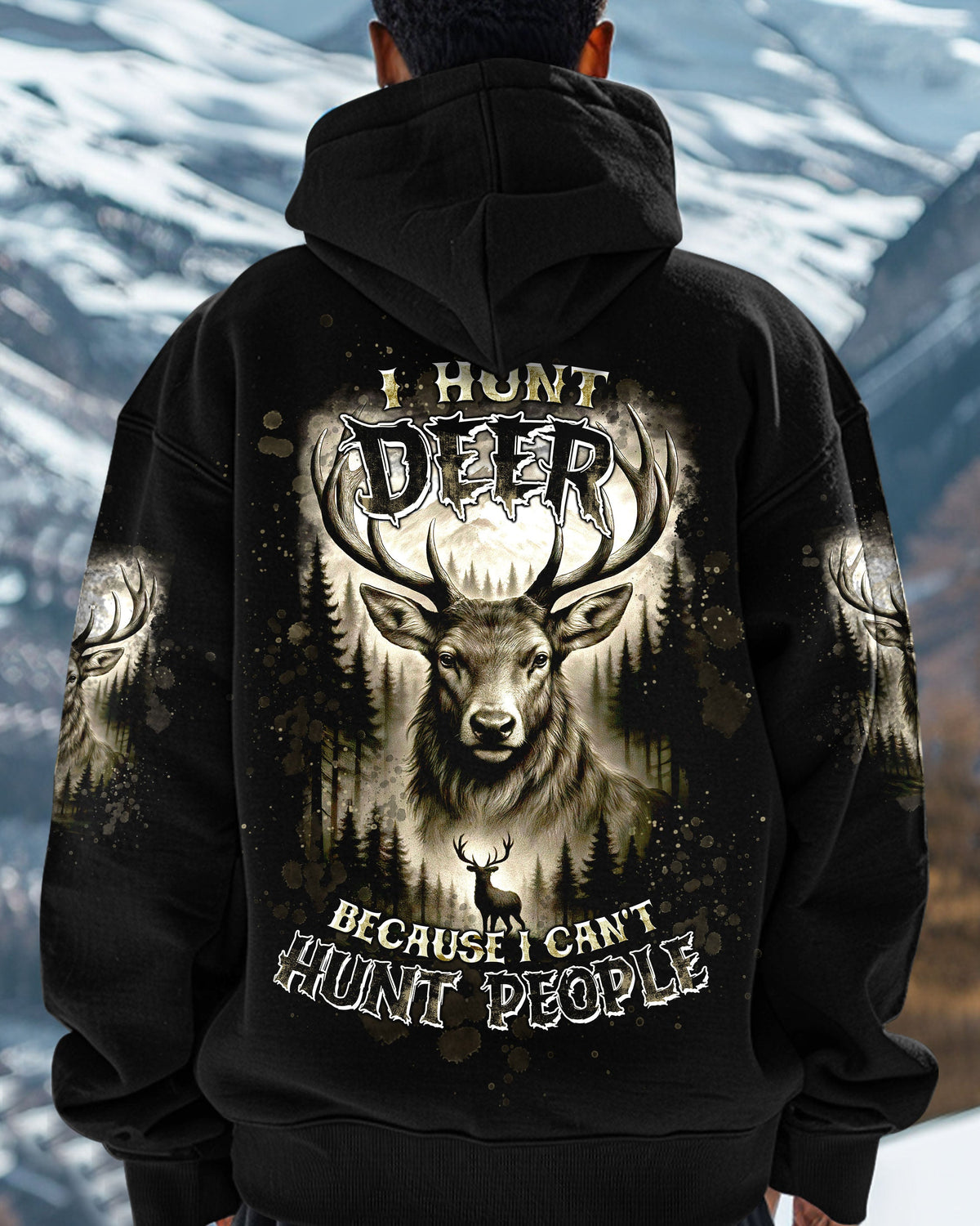 BLISSCORNERS I HUNT DEER HUNTING ALL OVER PRINT