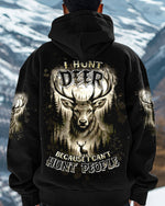 BLISSCORNERS I HUNT DEER HUNTING ALL OVER PRINT