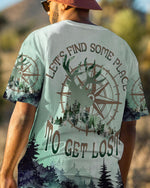 BLISSCORNERS LET'S FIND SOME PLACE TO GET LOST DEER ALL OVER PRINT