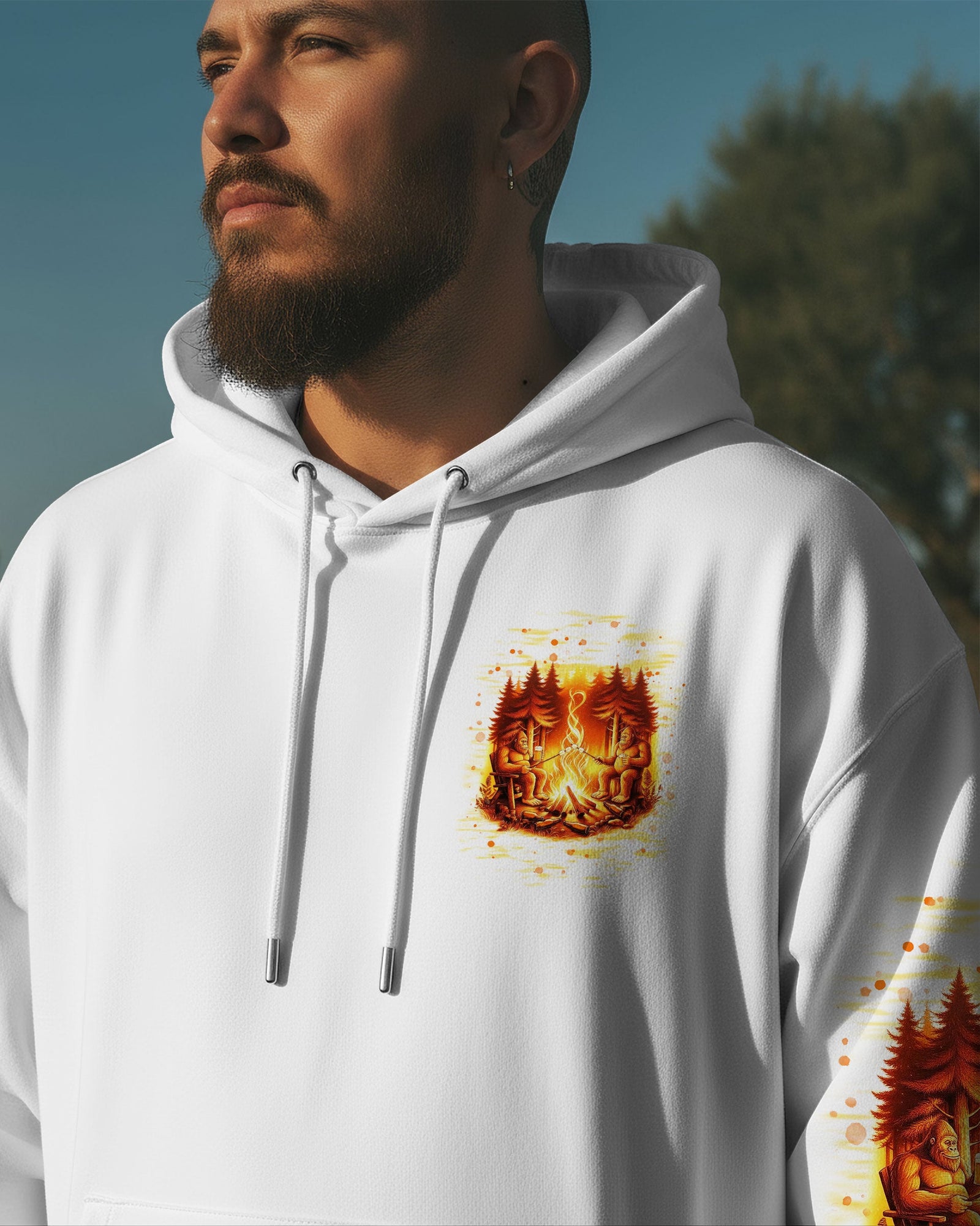 BLISSCORNERS MAKING MEMORIES ONE CAMPFIRE AT A TIME BIGFOOT ALL OVER PRINT