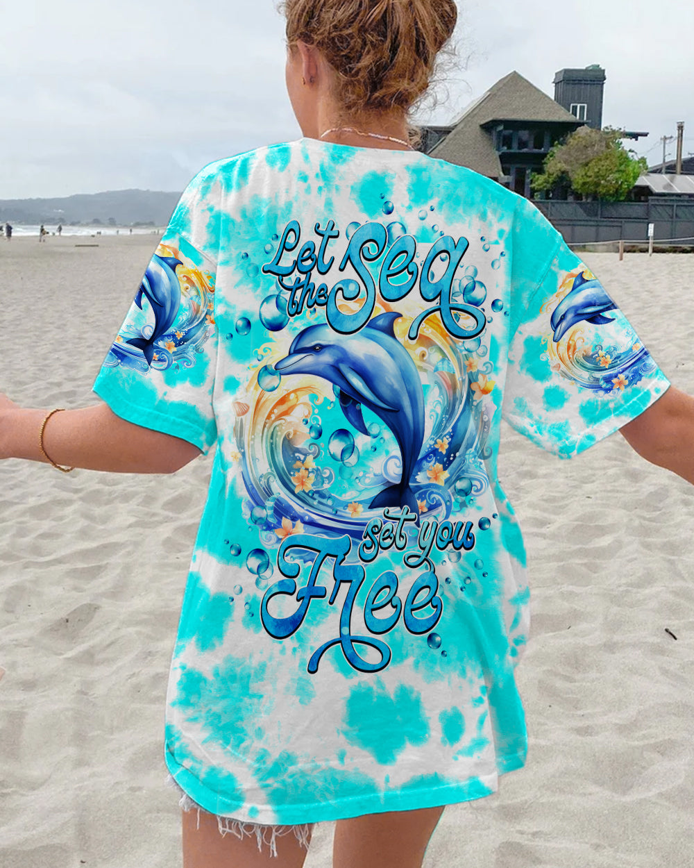 BLISSCORNERS LET THE SEA SET YOU FREE ALL OVER PRINT