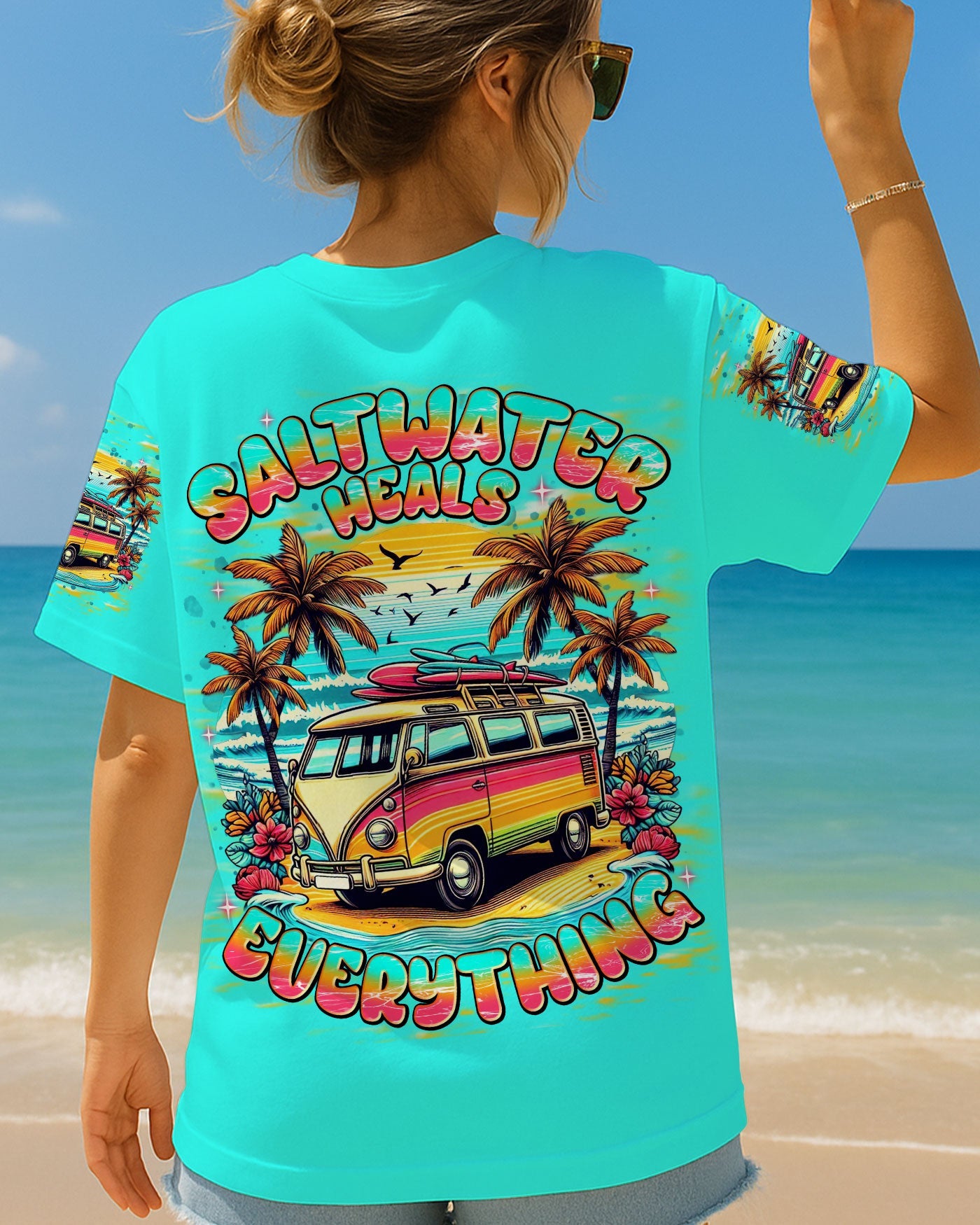 BLISSCORNERS SALTWATER HEALS EVERYTHING ALL OVER PRINT