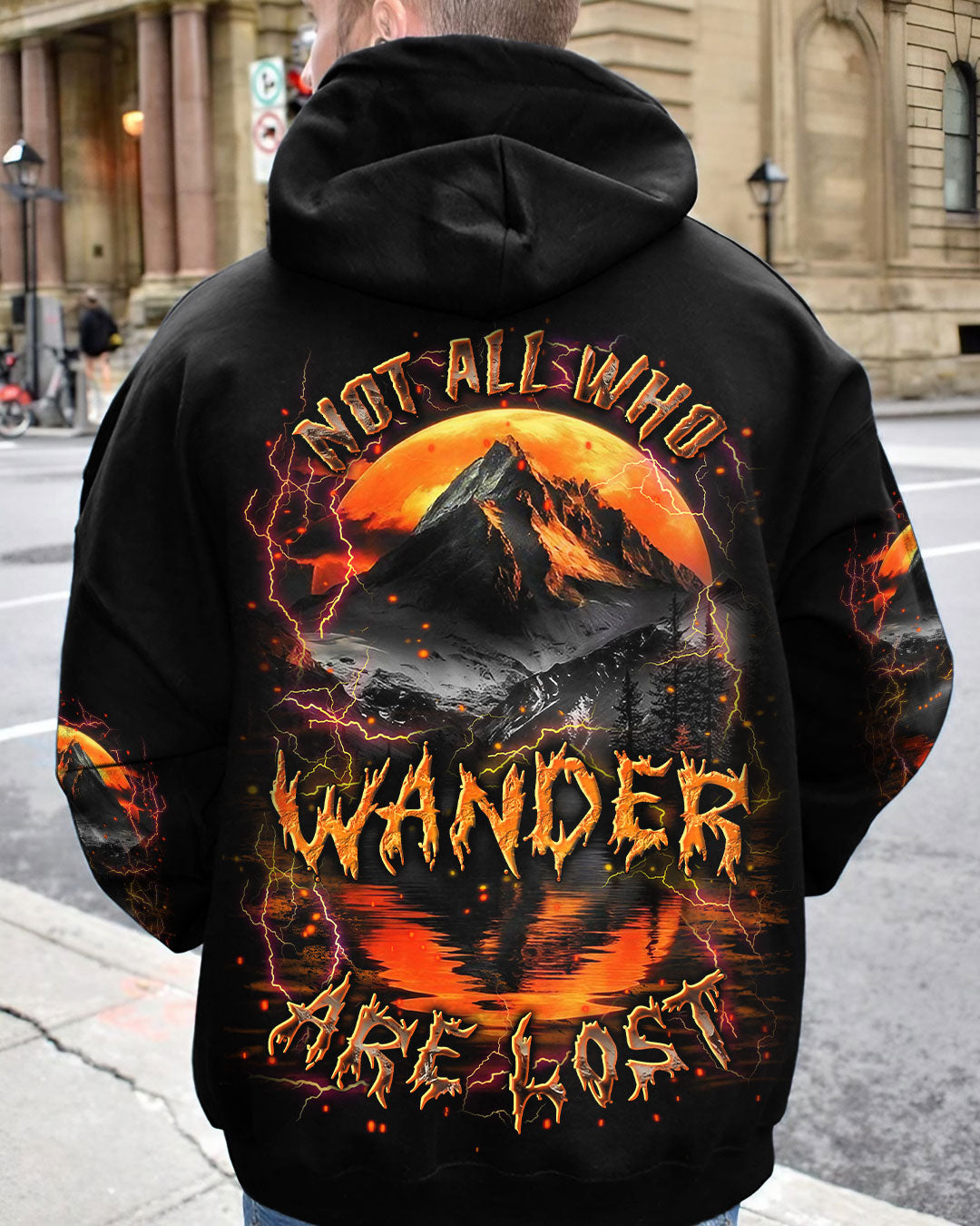 BLISSCORNERS NOT ALL WHO WANDER ARE LOST ALL OVER PRINT
